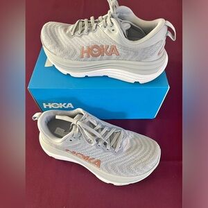 HOKA Gray Running Shoes
